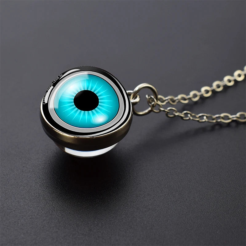 Camera Lens Eyes Necklace