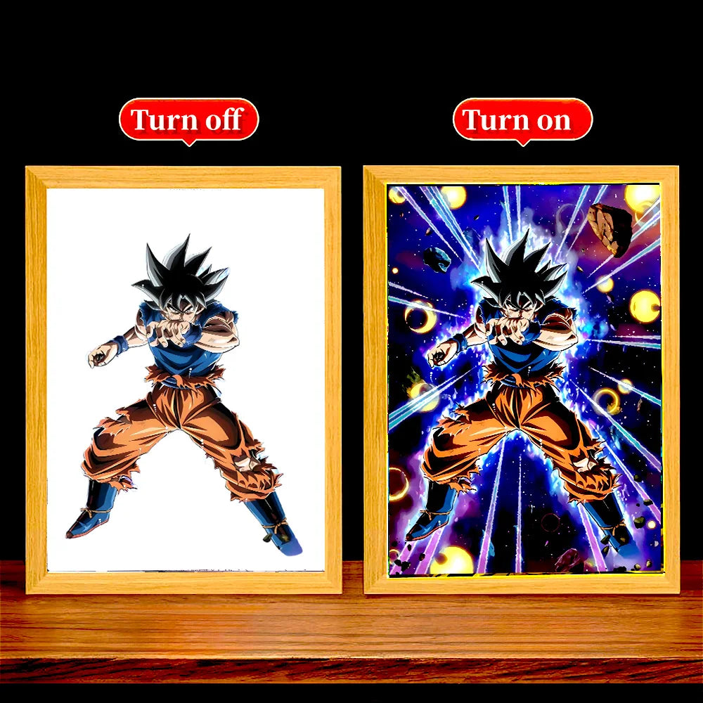 Anime Figure Dragon Ball Lamp Frames