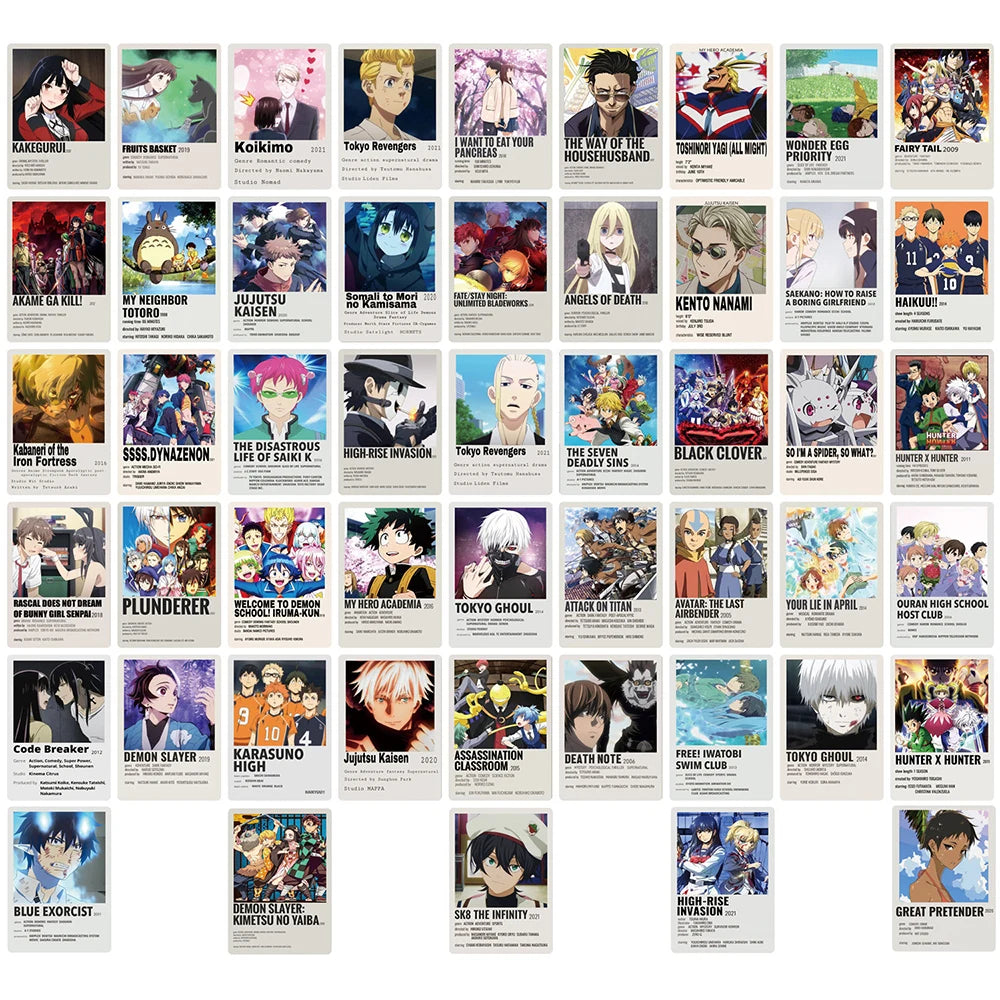 Mixed Anime Art Stickers