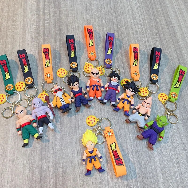 Dragon Ball Inspired Multi-Character Keychains