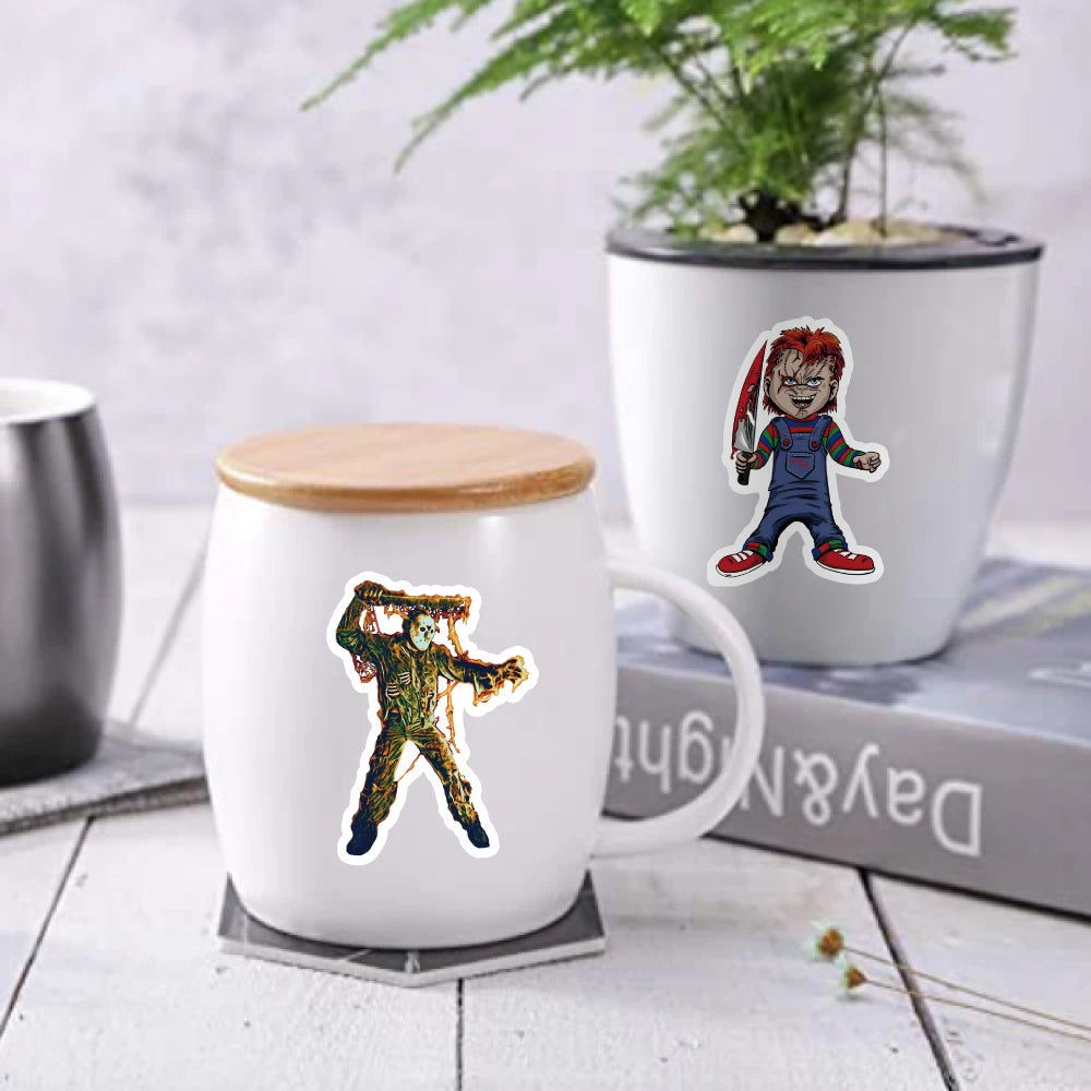 Mixed Horror Movie Character Stickers