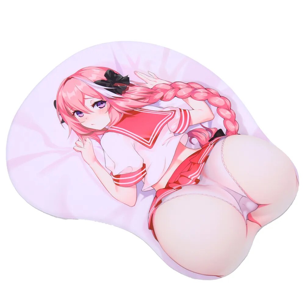 3D Sexy Anime Girl 3D Butt Mouse Pad