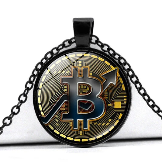Trendy Bitcoin Necklace