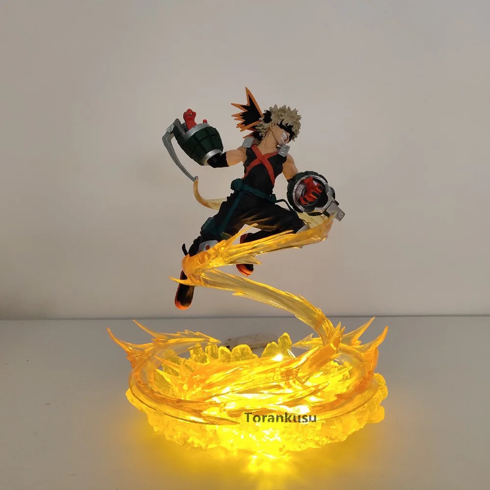 My Hero Academia Inspired Midoriya Izuku & Bakugou Katsuki LED Lamps, 2 of the most iconic characters, show off your fandom