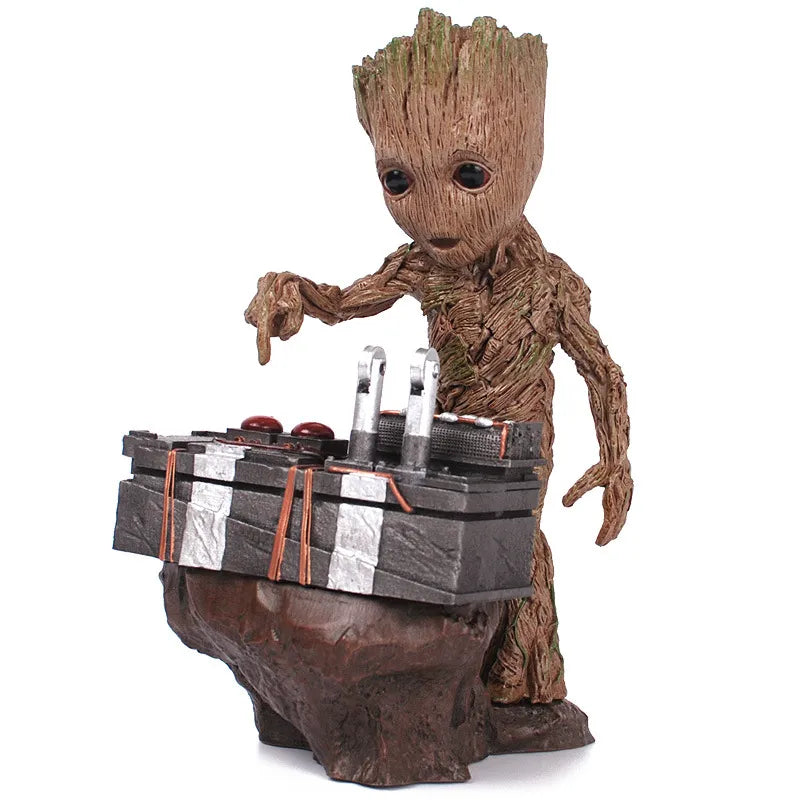 Marvel Guardians of The Galaxy Inspired Groot Statue