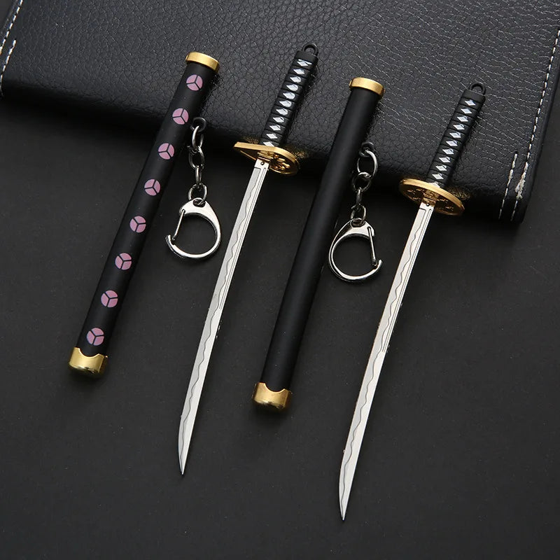 One Piece Roronoa Zoro Inspired Kitana Sword Keychains