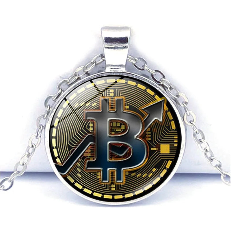 Trendy Bitcoin Necklace