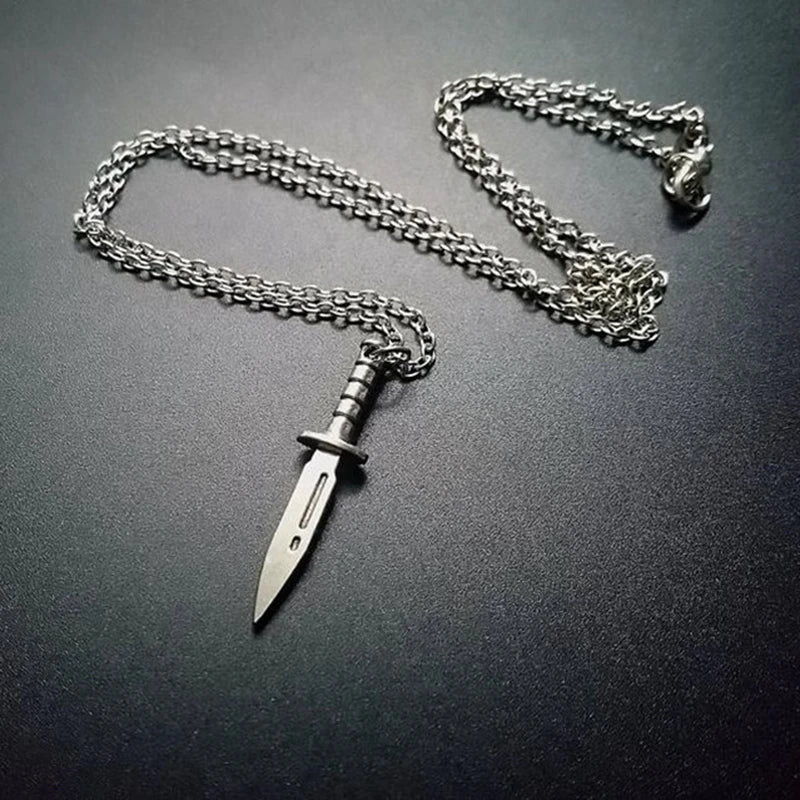 Combat Knife Necklace