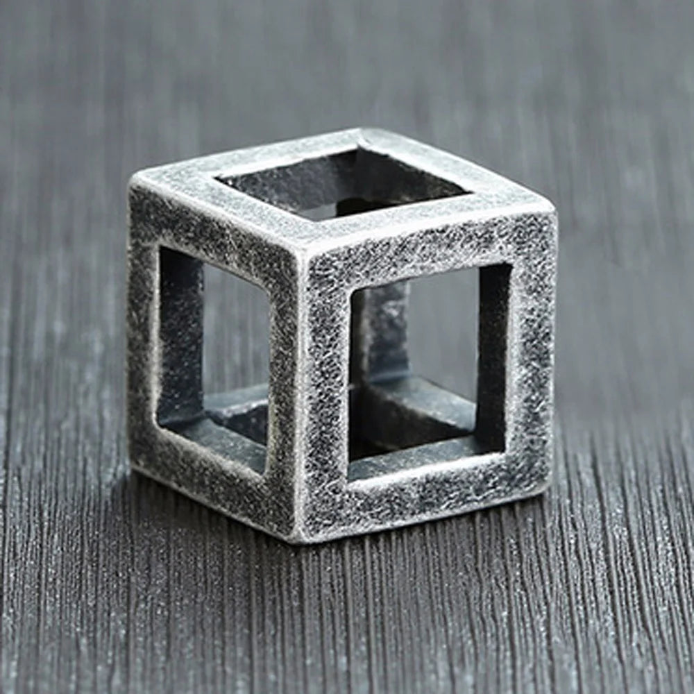 Hollow Cube Necklaces