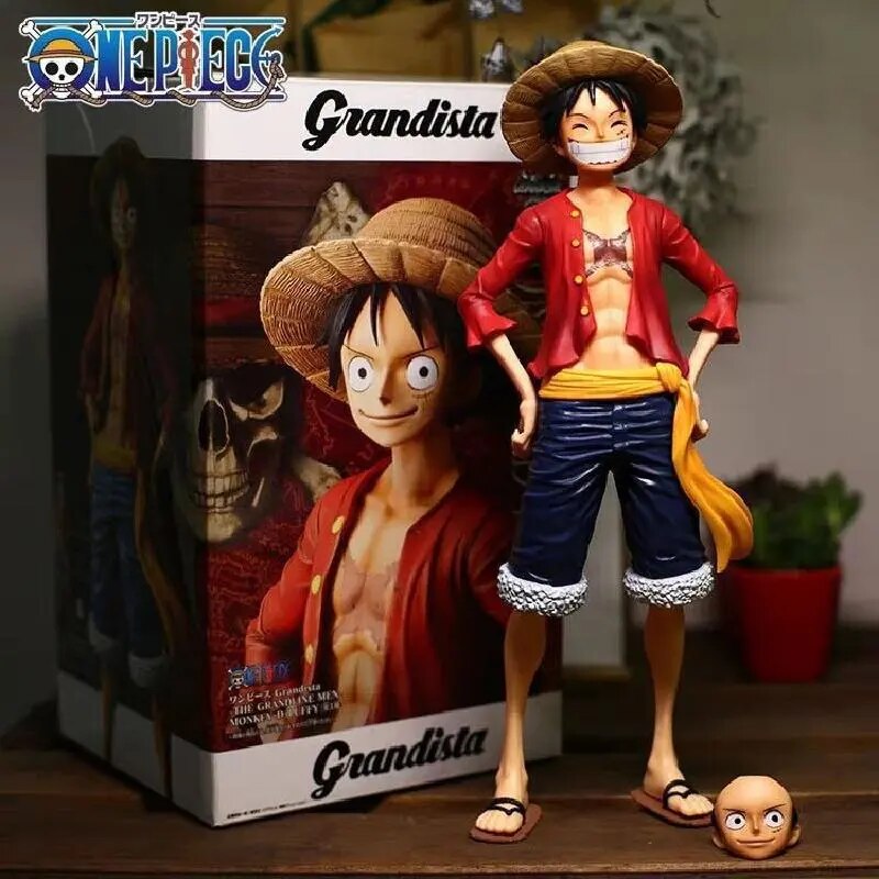 Anime One Piece Inspired Luffy Action Statue
