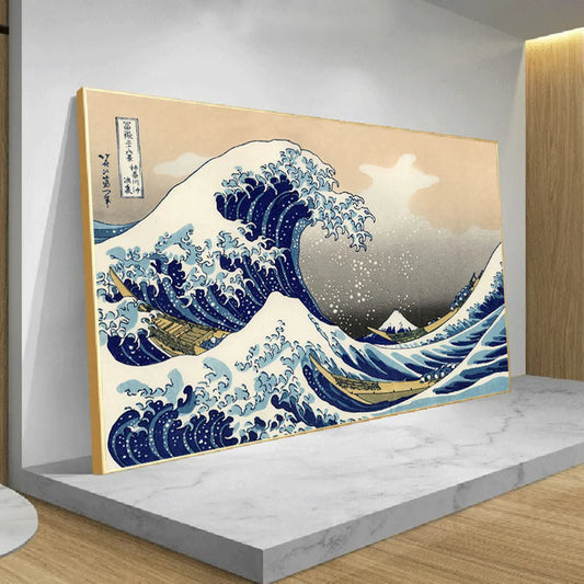 Great Wave Of Kanagawa Japan Inspired Canvas Print