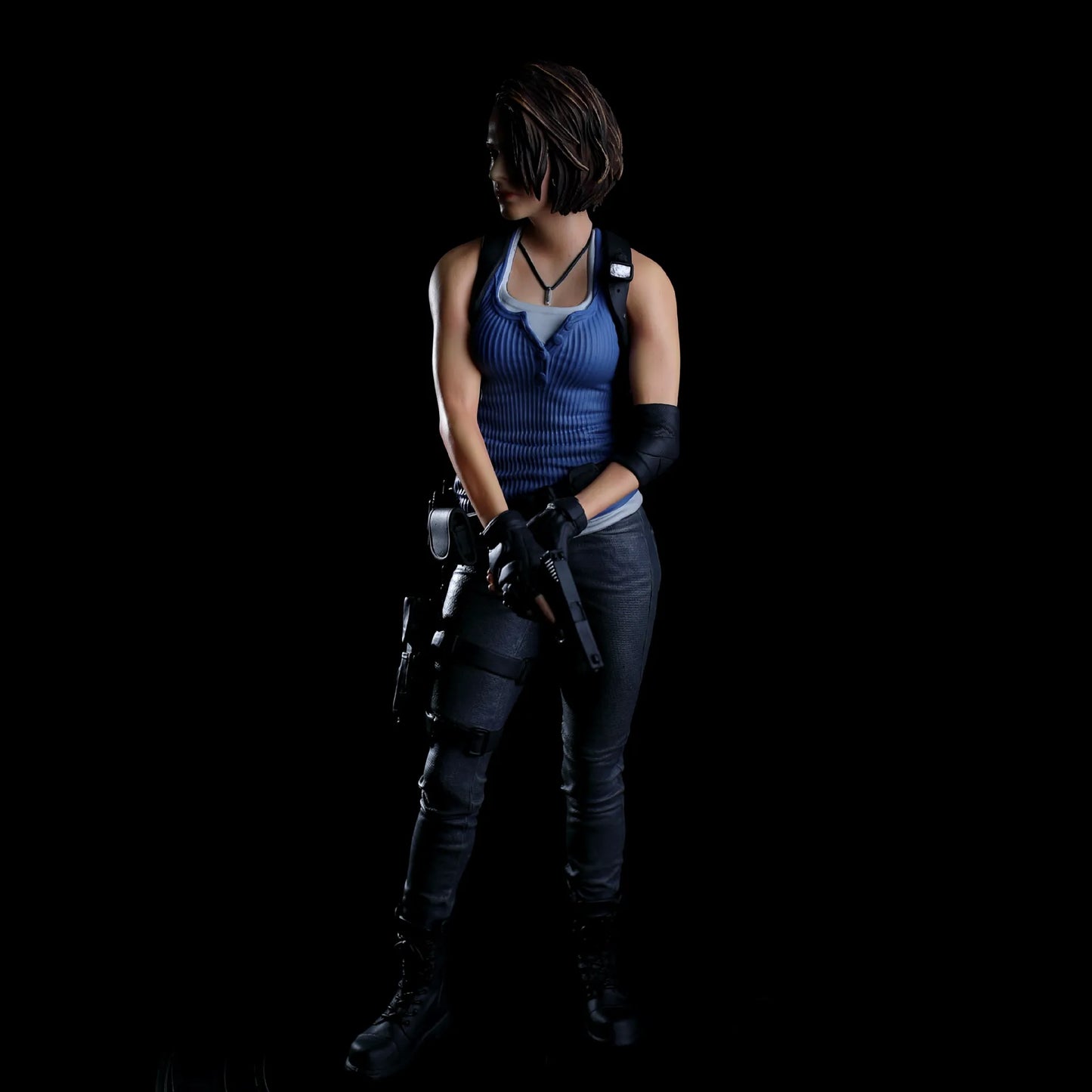 Leon Kennedy and Jill Valentine Inspired Action Statuettes