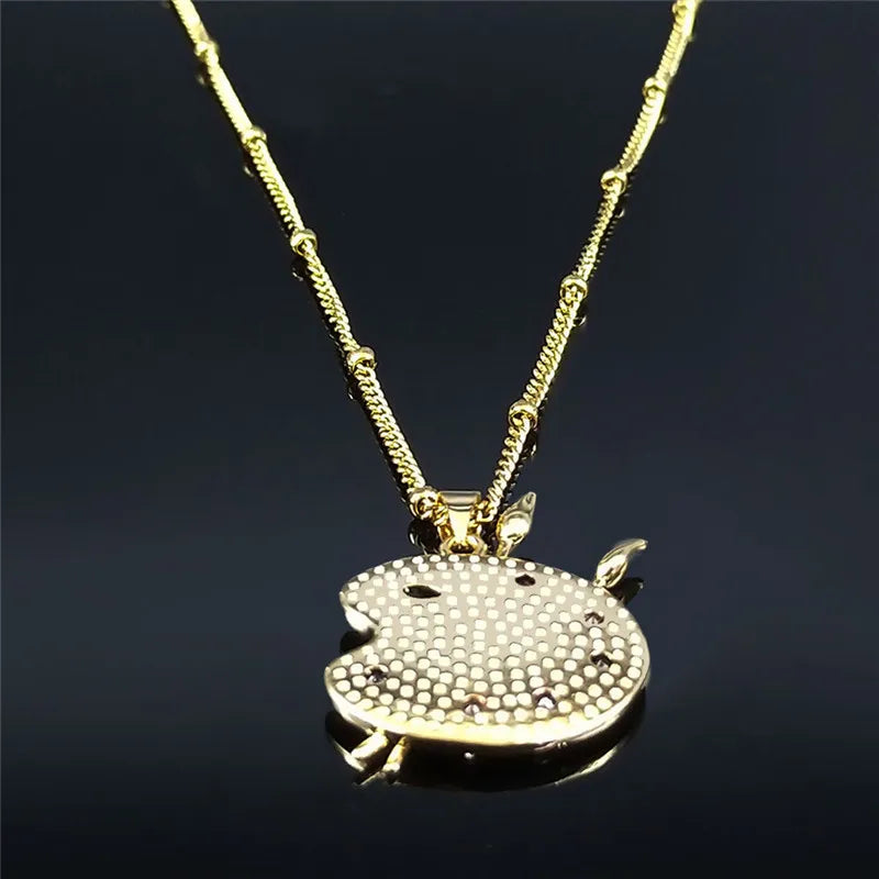 Paint Palette Necklace