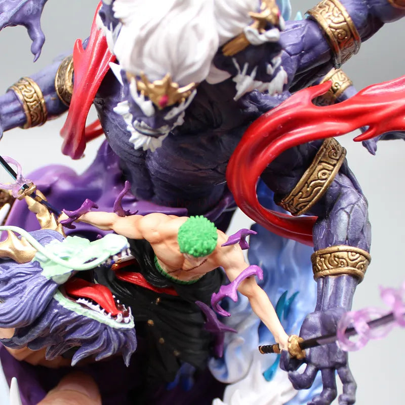 Epic Roronoa Zoro Themed Action Statue