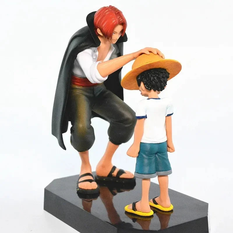 One Piece Luffy and Shanks Tender Moment Statue