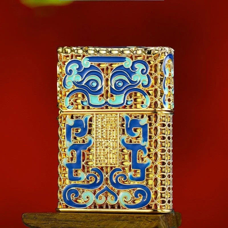 Trendy Artsy Metal Kerosine Lighter