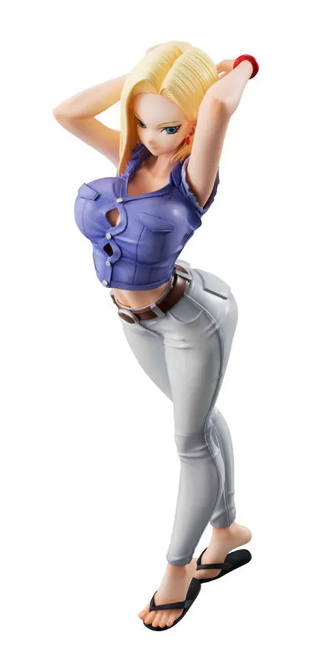 Dragon Ball Themed Android 18 Action Statue