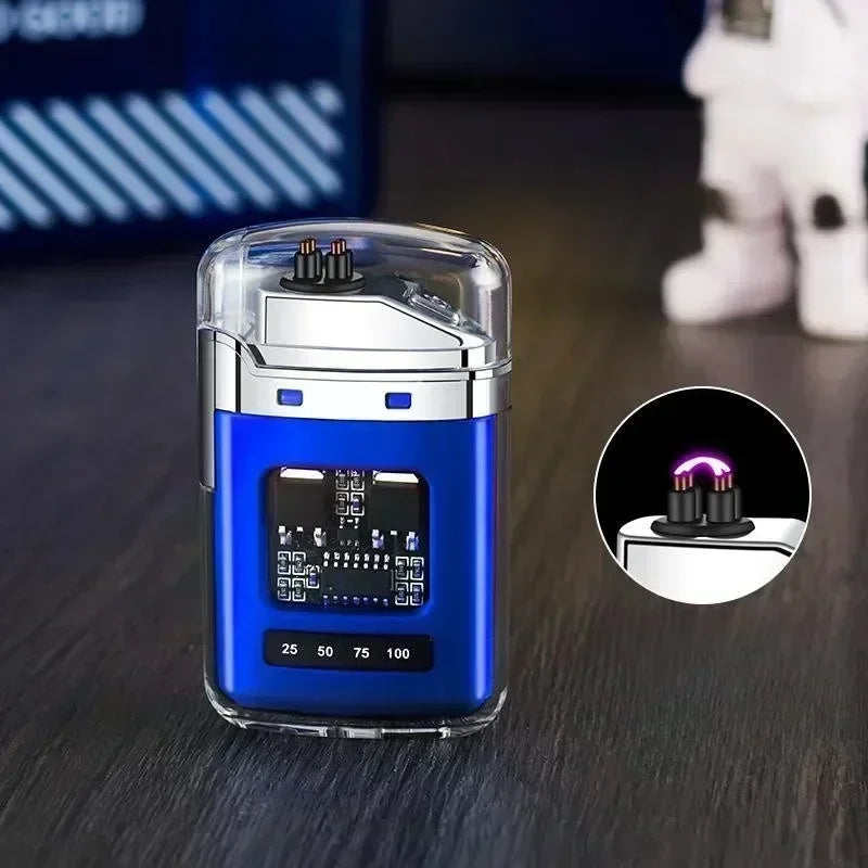 Cool Electric Double Arc USB Rechargeable LED Lighter
