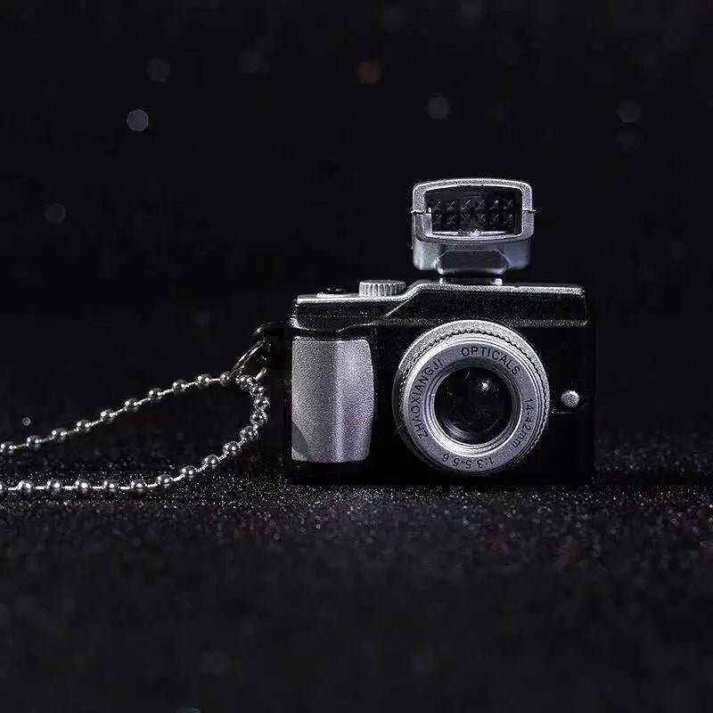 Fashion Flash Light Camera Necklace