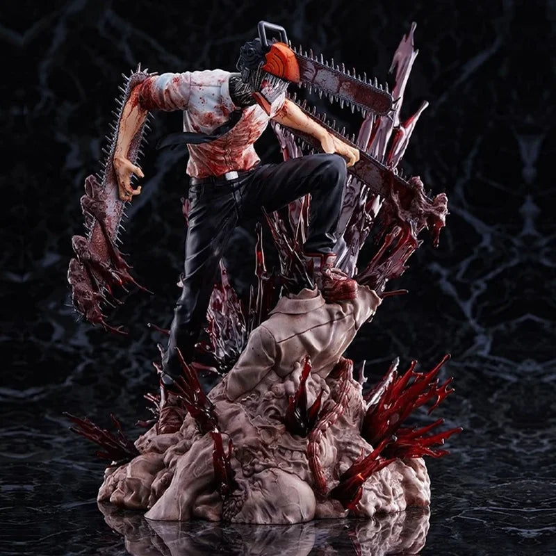 Chainsaw Man Denji Gruesome Action Statue