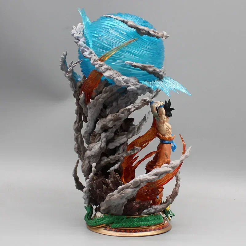 Goku Spirit Bomb Action Statue