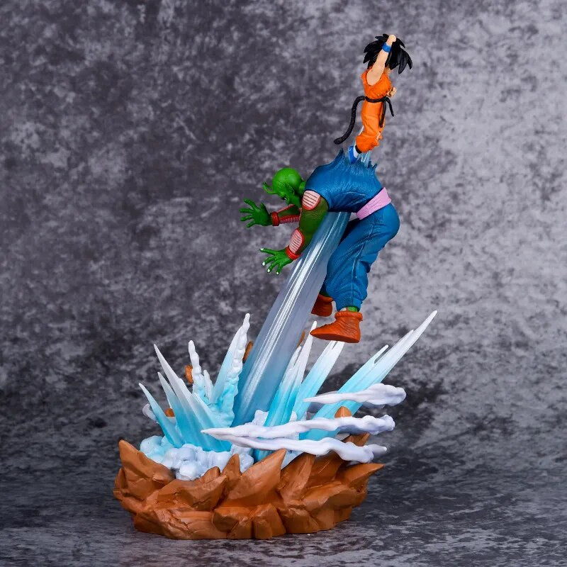 Dragon Ball Kid Goku VS Piccolo Inspired Action Statue
