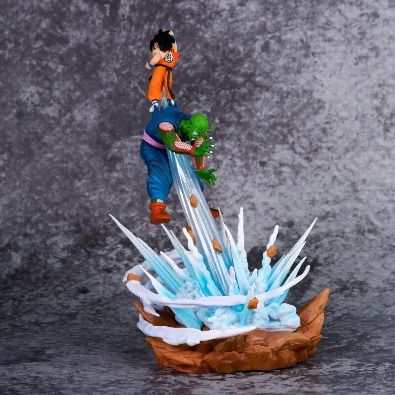 Dragon Ball Kid Goku VS Piccolo Inspired Action Statue