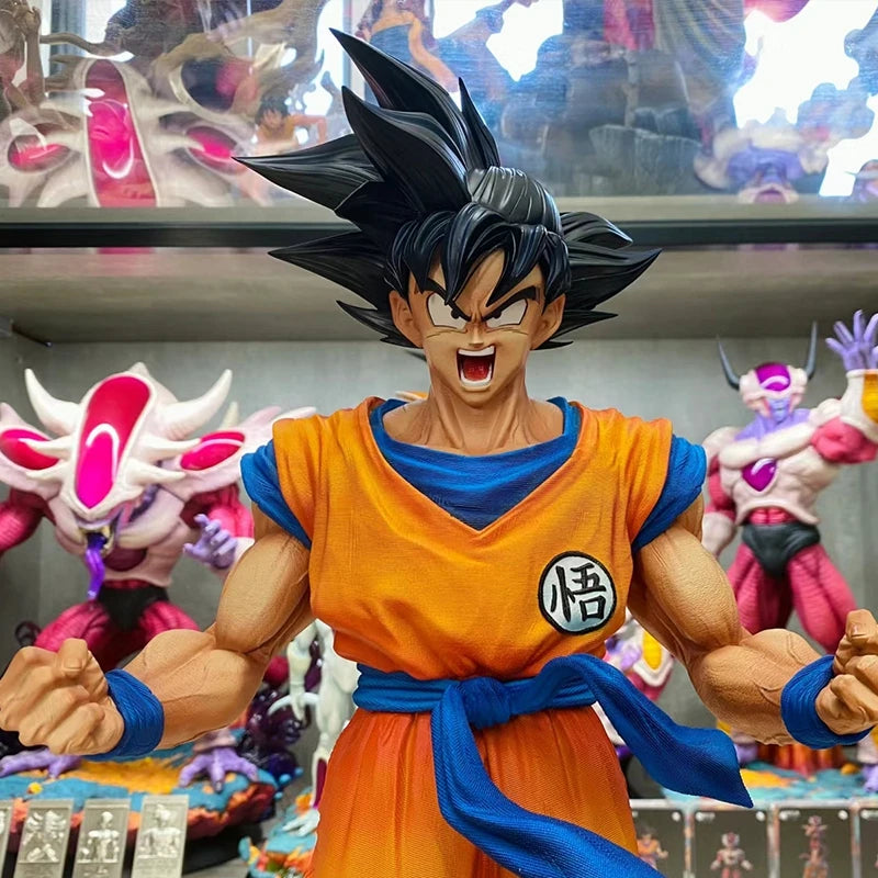 Goku Themed "Power Up" Action Statue