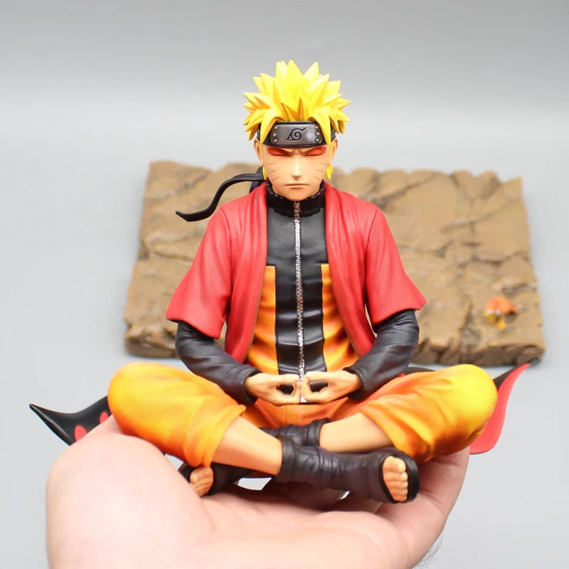 Meditating Naruto Re-Imagined Action Statue