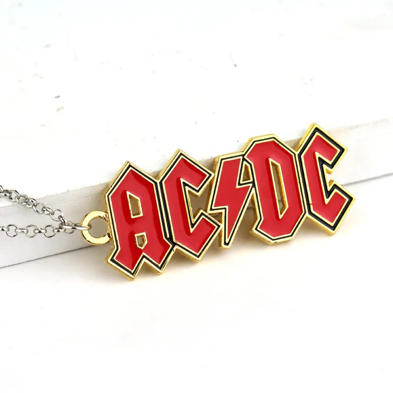AC DC Logo Pendant