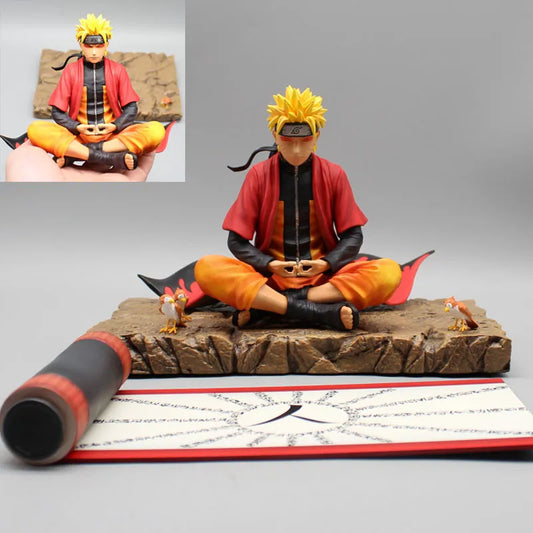Meditating Naruto Re-Imagined Action Statue