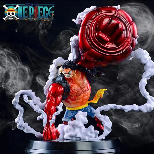 One Piece Inspired Luffy Gear 4 Action Statue