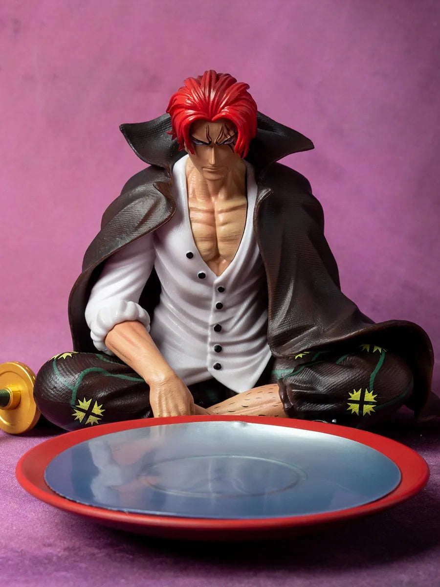 One Piece Inspired Red Hair Shanks Anime Statue