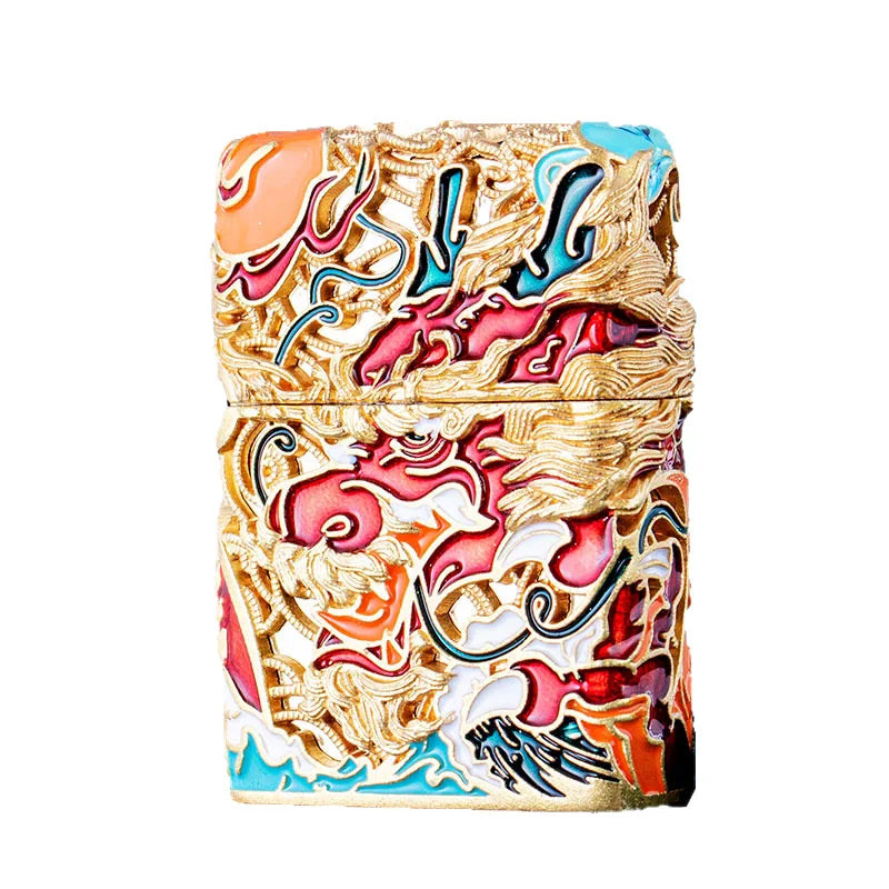 Trendy Artsy Metal Kerosine Lighter