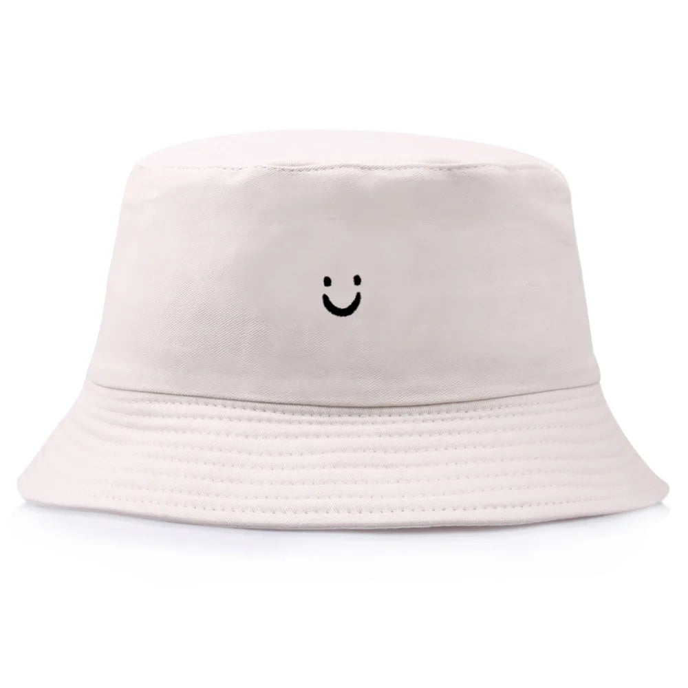 Smiley Cartoon Bucket Hat