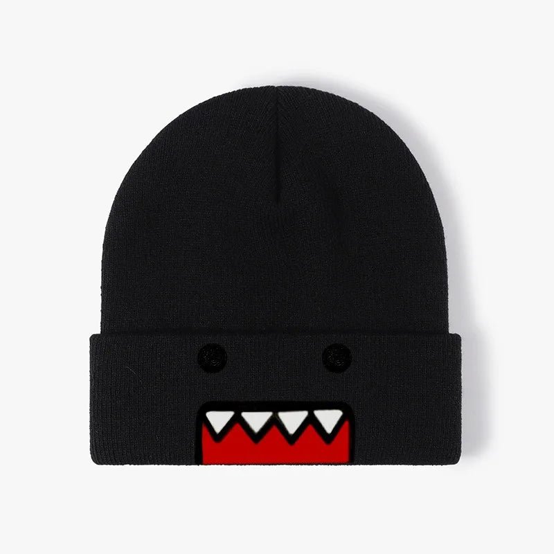 Domo Kun Embroidered Knitted Hat