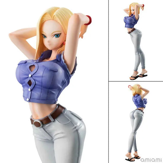 Dragon Ball Themed Android 18 Action Statue