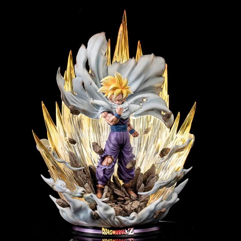 Dragon Ball Z Themed Super Saiyan Gohan Action Statue