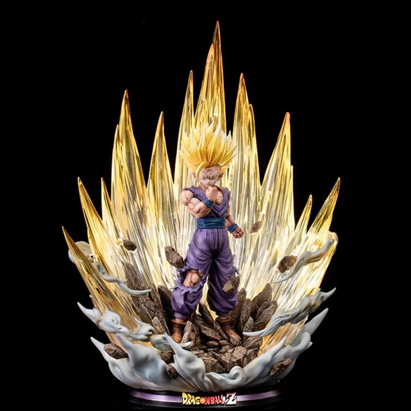 Dragon Ball Z Themed Super Saiyan Gohan Action Statue