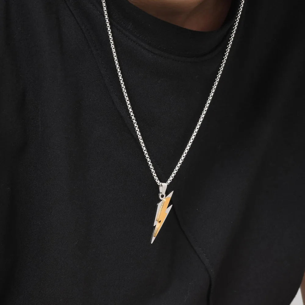 Trendy Lightning Bolt Necklace