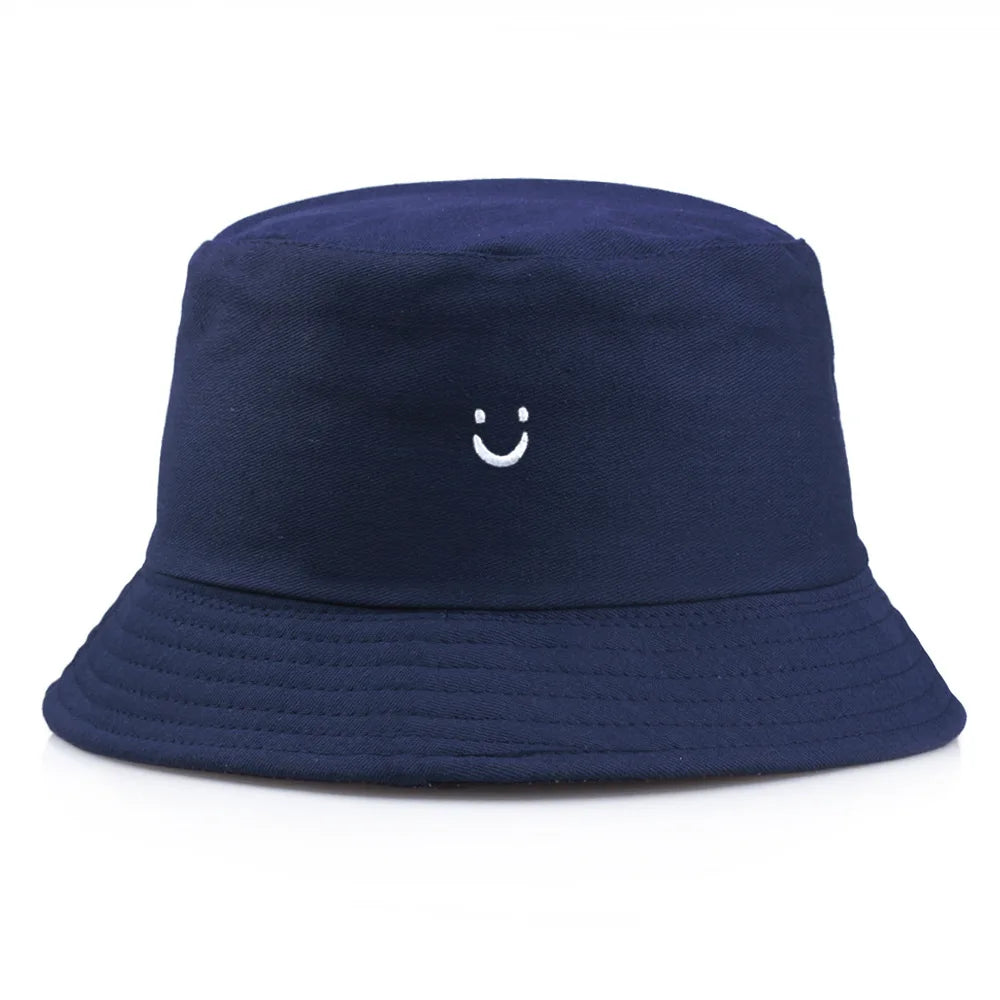 Smiley Cartoon Bucket Hat