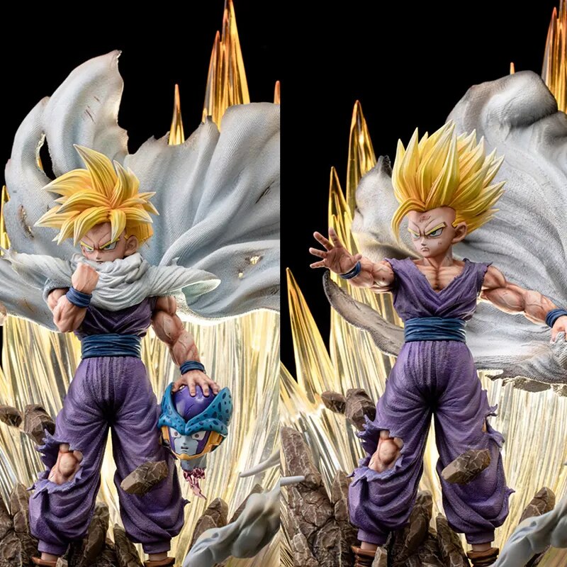 Dragon Ball Z Themed Super Saiyan Gohan Action Statue