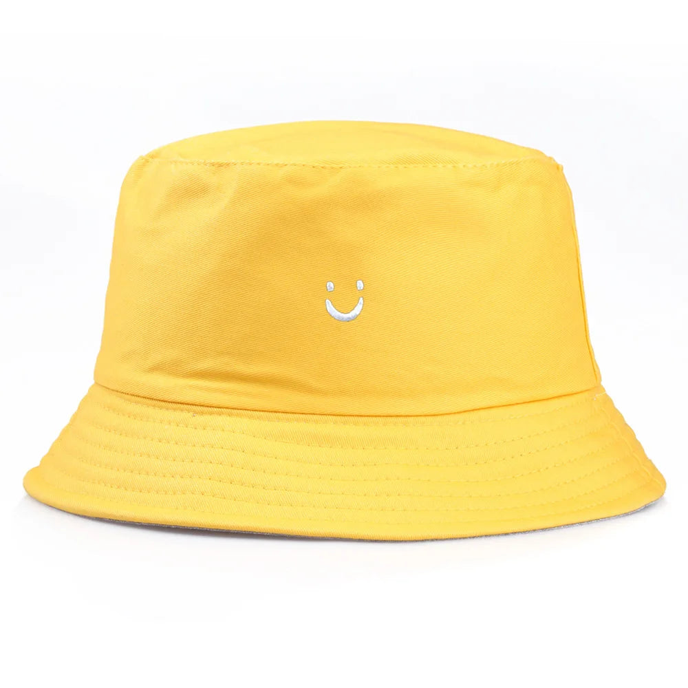 Smiley Cartoon Bucket Hat