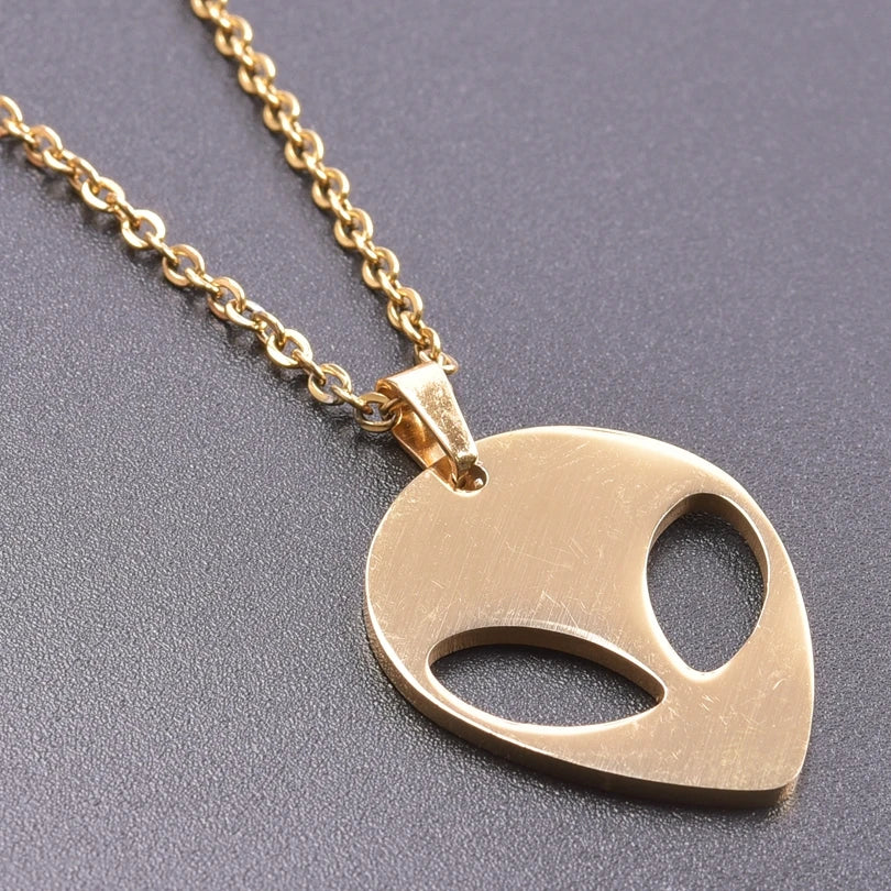 Alien Pendant Necklace