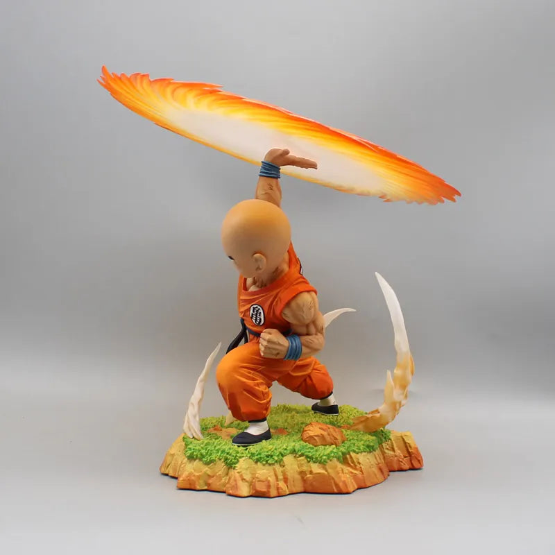 Dragon Ball Z Themed Krillin Distructo Disc Action Statue