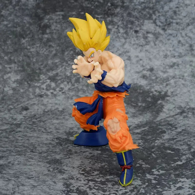 Super Saiyan Goku's Kamehameha Attack Inspired Action Statue