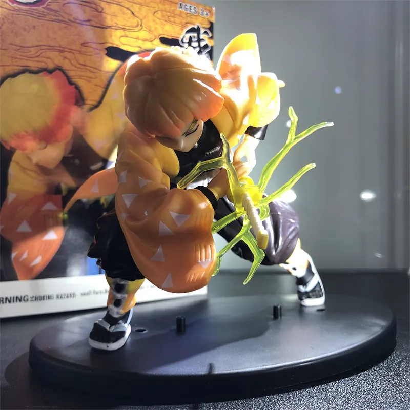 Demon Slayer Inspired Zenitsu Agatsuma Action Statue