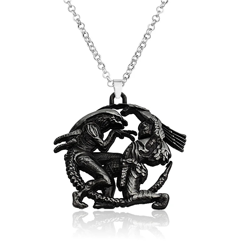 Alien Xeno & Predator Head Necklaces