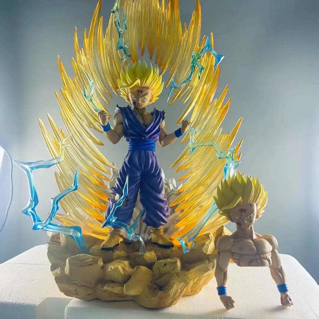 Gohan Super Saiyan 2 Power-Up Action Statue