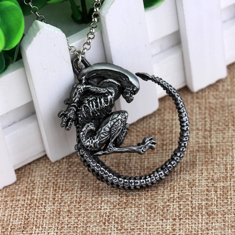 Alien Xeno & Predator Head Necklaces